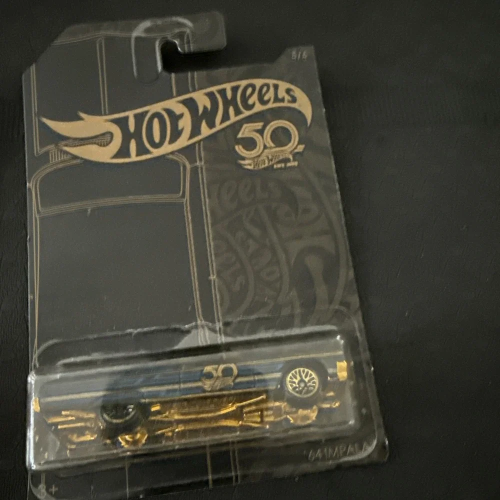 Collectible Hotwheels 50anniversary 65 Ford Ranchero 64 Chevy Impala